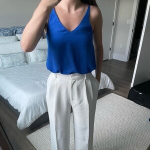 Topshop Blue Camisole